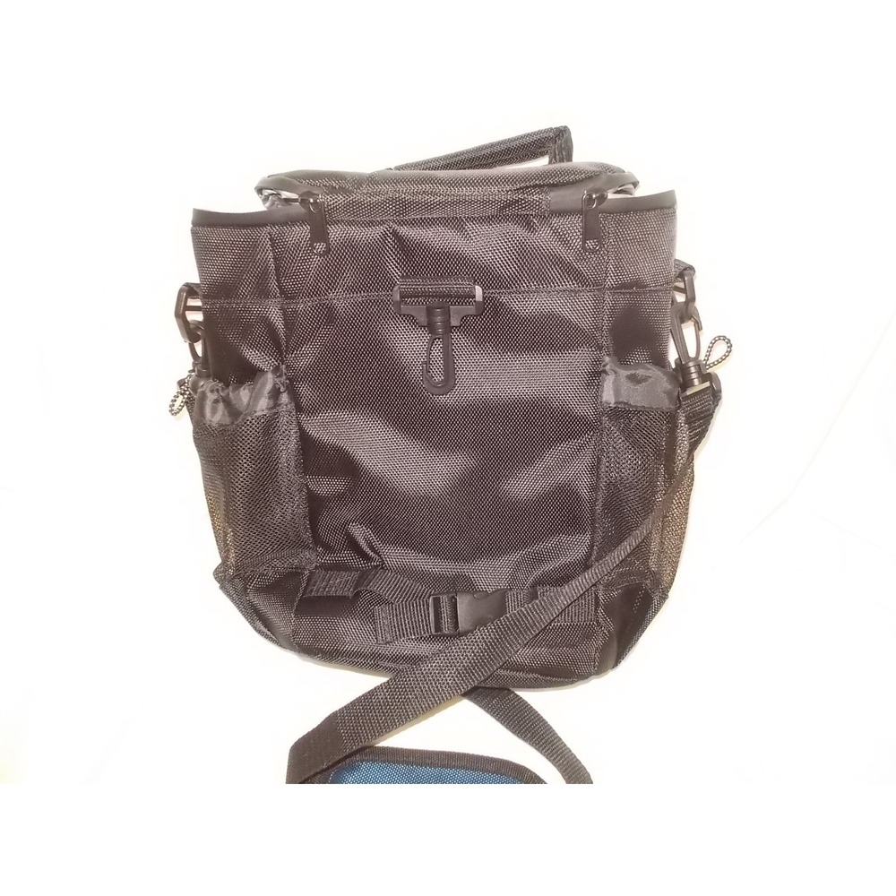 Maxfli Golf Cooler Bag Black Insulated 6 Can Capacity Adjustable Strap MX207 NWT